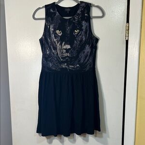 Topshop Panther Mini Dress